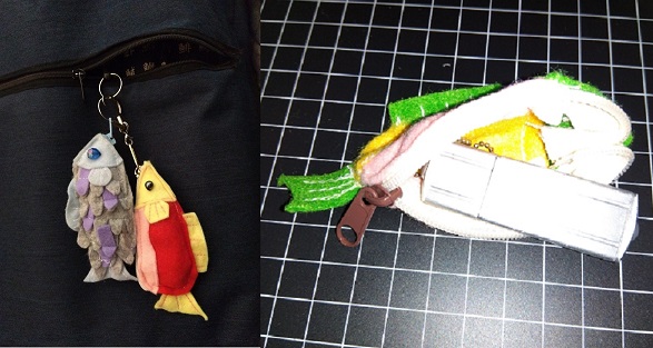 魚型USBメモリケース完成