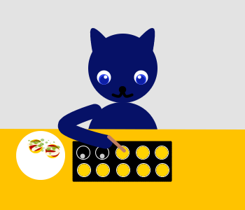 黒ヒョウたこ焼き中